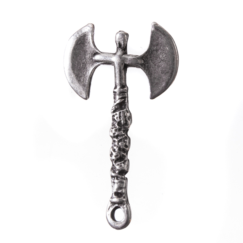 [P-5166-1] Anhänger nordic axe, silberfarben