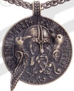 Anhänger ODIN , altmessingfarben