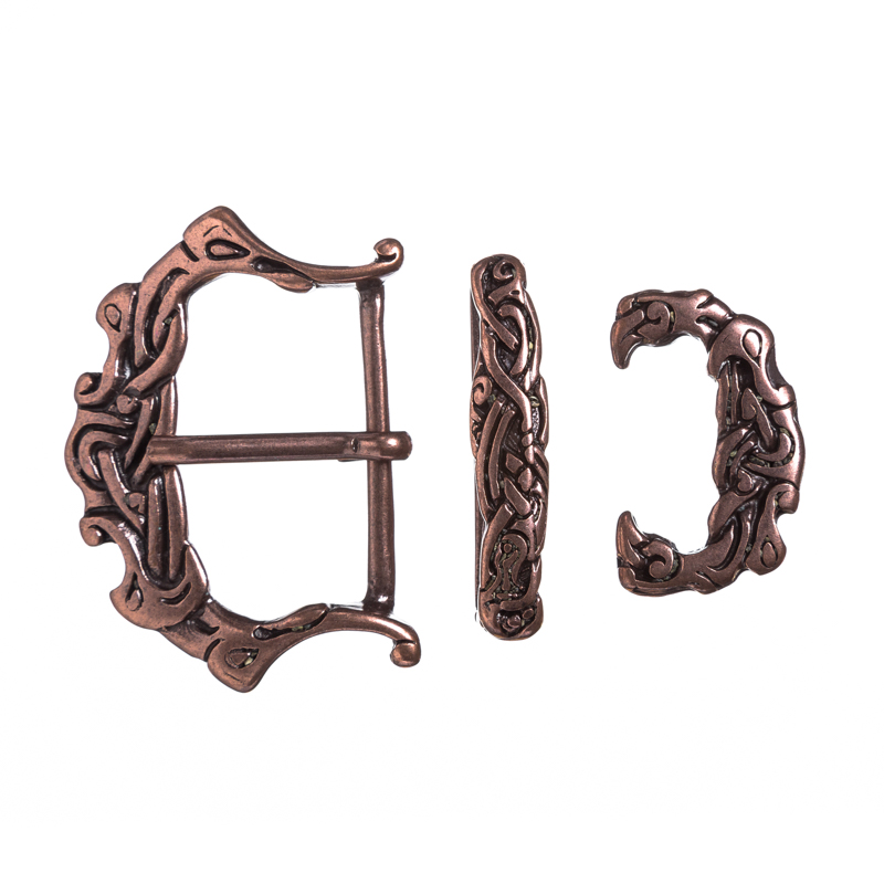 [33798] Wikinger Schließen-Set 3-tlg., kupferfarben