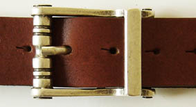 Gürtel-Schließe HEKTOR, silberfarben