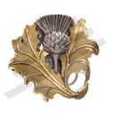 schottische Silberdistel - SILVER THISTLE - Zinnschließe