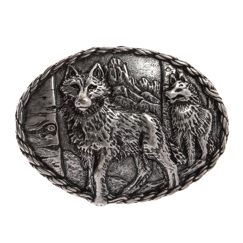 [33186] Wolfs-Rudel, silberfarbene Schließe