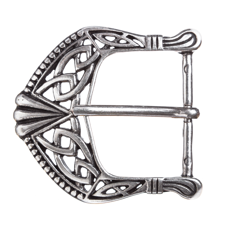 Celtic Buckle, keltische Knoten-Schließe, silberfarben