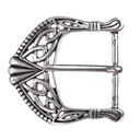 Celtic Buckle, keltische Knoten-Schließe, silberfarben