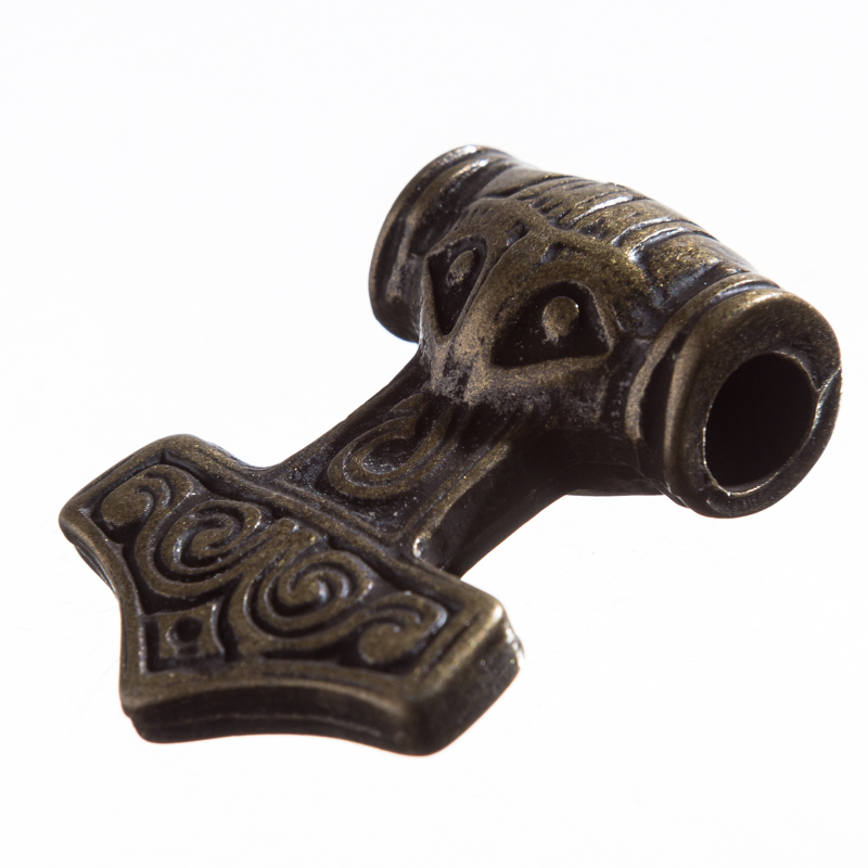 [P-5172-21] Anhänger Malmer des Thor, altmessingfarben