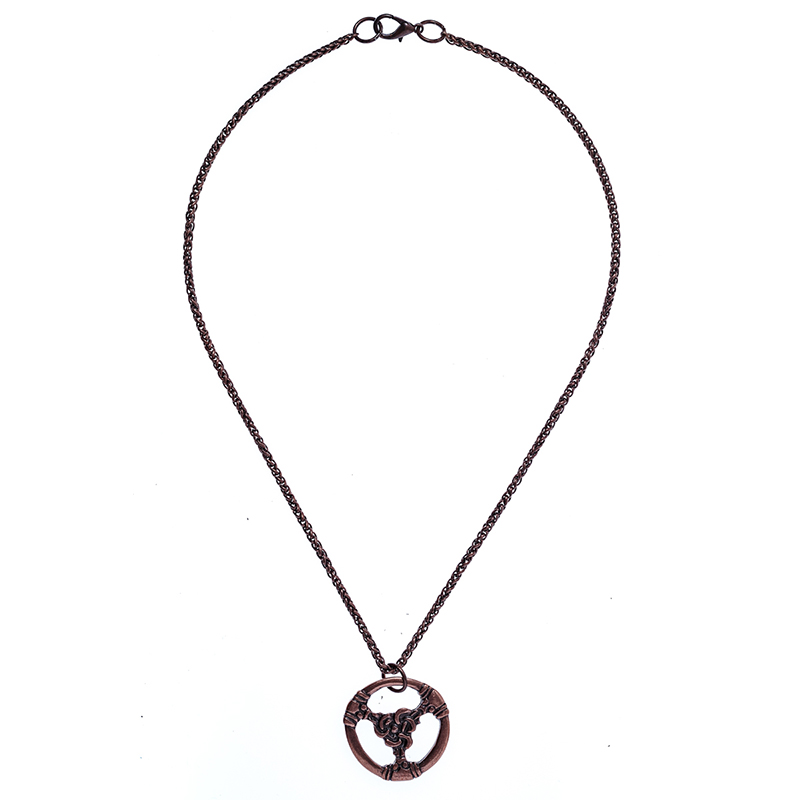 [PK-5162-4] Halskette / Teiler TRIS, kupferfarben