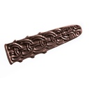 kupferfarbene Gürtelspitze Celtic II 1,5cm