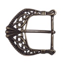 Celtic Buckle, keltische Knoten-Schließe, altmessingfarben