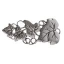 Vine, silberfarbene Gürtelschließe