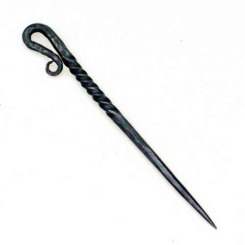 Mittelalterlicher Esspfriem – Handgeschmiedeter Essdorn aus Eisen