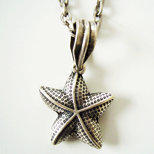 [33318] Halskette mit Anhänger - Seestern