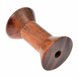 Historische Garnspule aus Holz - 6 x 4 cm