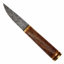 Wikinger-Messer "Gunnar" - Damaststahl