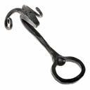Geschmiedeter Flaschenöffner Widder, mittelalterlich - 13 cm