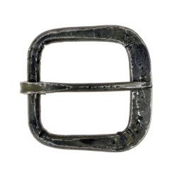 Mittelalter-Schnalle aus Eisen - rechteckig, für 2,5 cm
