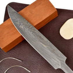 [02 MBS 3 DAM] Messerbausatz 3 / Damast - 16 cm