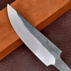 [02 MBS Novg CAR] Messerbausatz "Nowgorod" / Karbon - 16 cm