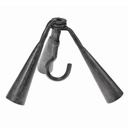 Dreibein-Aufsatz mit Tüllen