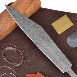 [02 SBS Yorvik DAM] Sax-Bausatz "Yorvik" / Damast - 32 cm