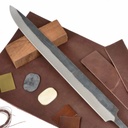 Sax-Bausatz "Langsax" / Karbon - 47 cm