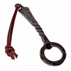 Mittelalter-Flaschenöffner aus Eisen - 12 x 4 cm