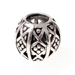 [07 ZaP Ball si] Haarperle "Ball" - 4,5 mm Loch