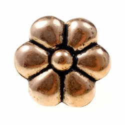 [08 ZN SeBla bro] Gürtelbeschlag "Sechsblatt"