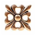 Riemenbeschlag mit vier Lilien