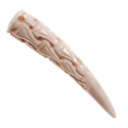 Knochen-Amulett 'Lindwurmzahn' - Wikinger - 7 cm