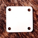 Webbrettchen aus Knochen - 4 cm