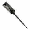 Mittelalterlicher Kerzenhalter aus Eisen - 15 x 2,5 cm