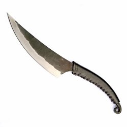 Keltisches Ringknauf-Messer - geschweift