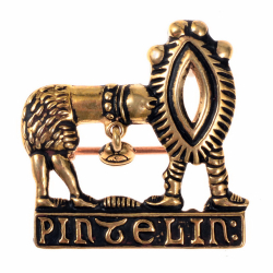 [07 PZ Pintelin.b] Pilgerzeichen "Pintelin" (Bronze)
