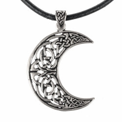 [0 Anh Keltmond.b] Keltisches Mond-Amulett (Bronze)