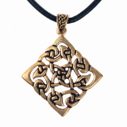 [0 Anh Karo.b] Keltischer Anhänger "Karo" (Bronze)