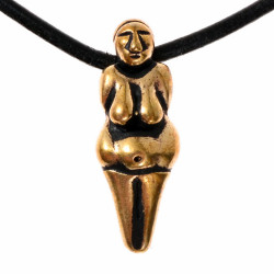 [0 Vestonice.b] Amulett Venus von Vestonice (Bronze)