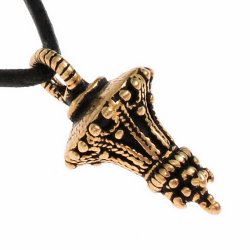 [0 Mini-Berlock-br] Germanischer Berlock-Anhänger (Bronze)