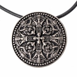 [0 Var-Kreuz-br] Kreuz-Amulett von Vårby (Bronze)