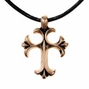 Bronze-Anhänger "Tatzenkreuz"