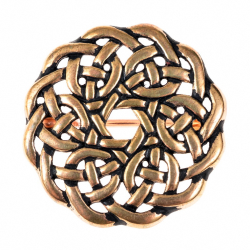 Keltische Mandala-Brosche