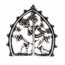 [07 PZ Greenery-b] Pilgerzeichen "Greenery" (Bronze)