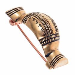 [07 Br Vendel.b] Vendelzeitliche Gleicharmfibel (Bronze)