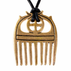 [0 Bro-Comb.b] Kamm-Anhänger der Bronzezeit (Bronze)