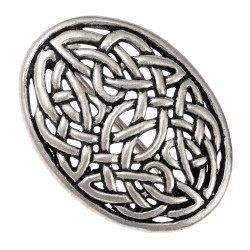 [07 Br Celt-Oval-b] Brosche "Ovaler Knoten" (Bronze)