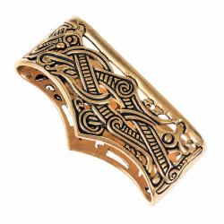 [07 Mubl Wik.ma.br] Wikinger-Mundblech (Bronze)