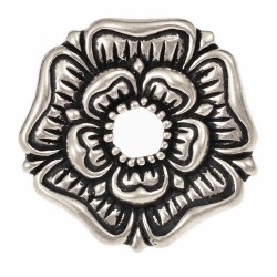 [08 Lobe Ros.b] Riemenbeschlag "Tudor" (Bronze)