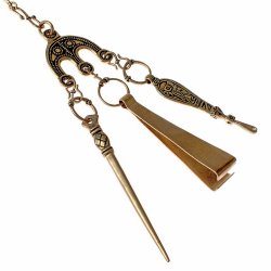 [07 WHS Oeland.b] Wikinger Hygiene Set "Öland" (Bronze)