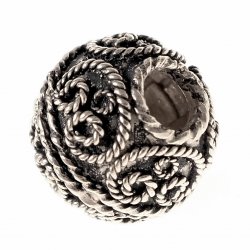[07 BEA 04.b] Wikinger-Perle Nr. B4  / Loch 4 mm (Bronze)