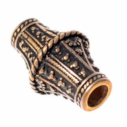 [07 BEA 07.b] Wikinger-Perle Nr. B7 / Loch 4 mm (Bronze)
