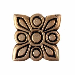 [08 ZN Diamant.b.b] Wikinger-Taschenbeschlag "Diamant" (Bronze)